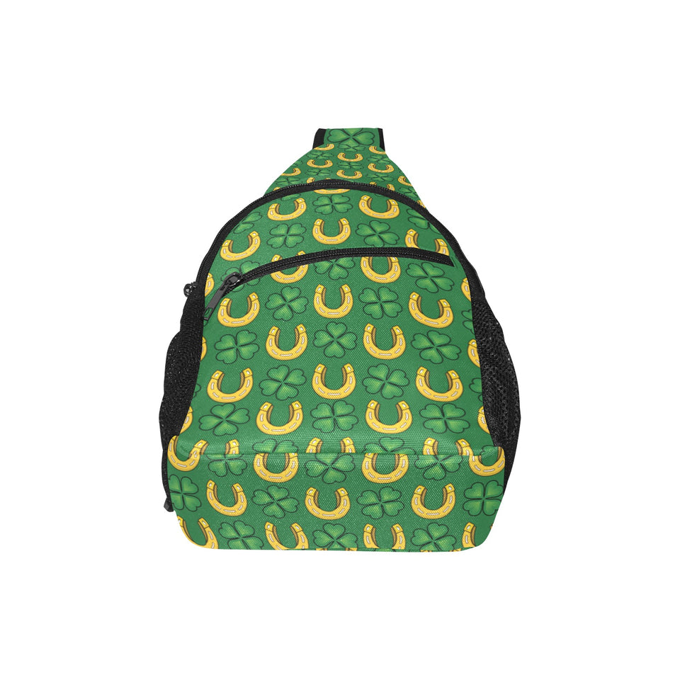 Horseshoes Pattern Print Design 05 All Over Print Chest Bag