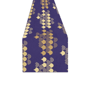 Beautiful japanese fan pattern Table Runner