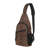 coffee bean pattern All Over Print Chest Bag