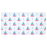 Sailboat anchor pattern Tablecloth
