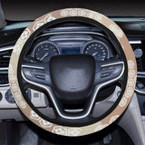 Beautiful hexagon japanese  pattern Car Steering Wheel Cover