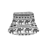 Camel polynesian tribal pattern Unisex Bucket Hat