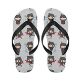 Cute ninja pattern Unisex Flip Flops