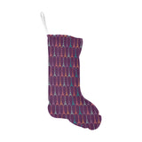 Eiffel Tower Pattern Print Design 05 Christmas Stocking