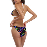 Colorful halloween background Sexy Bikinis Two-Piece Swimsuits