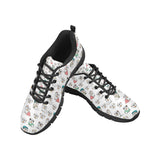 English Bulldog Pattern Print Design 03 Women's Sneaker Shoes