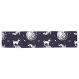 Chihuahua space helmet. astronaut pattern Table Runner