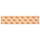 Sausage Pattern Print Design 03 Table Runner