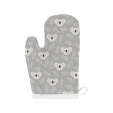 Cute koala leaves pattern Heat Resistant Oven Mitts