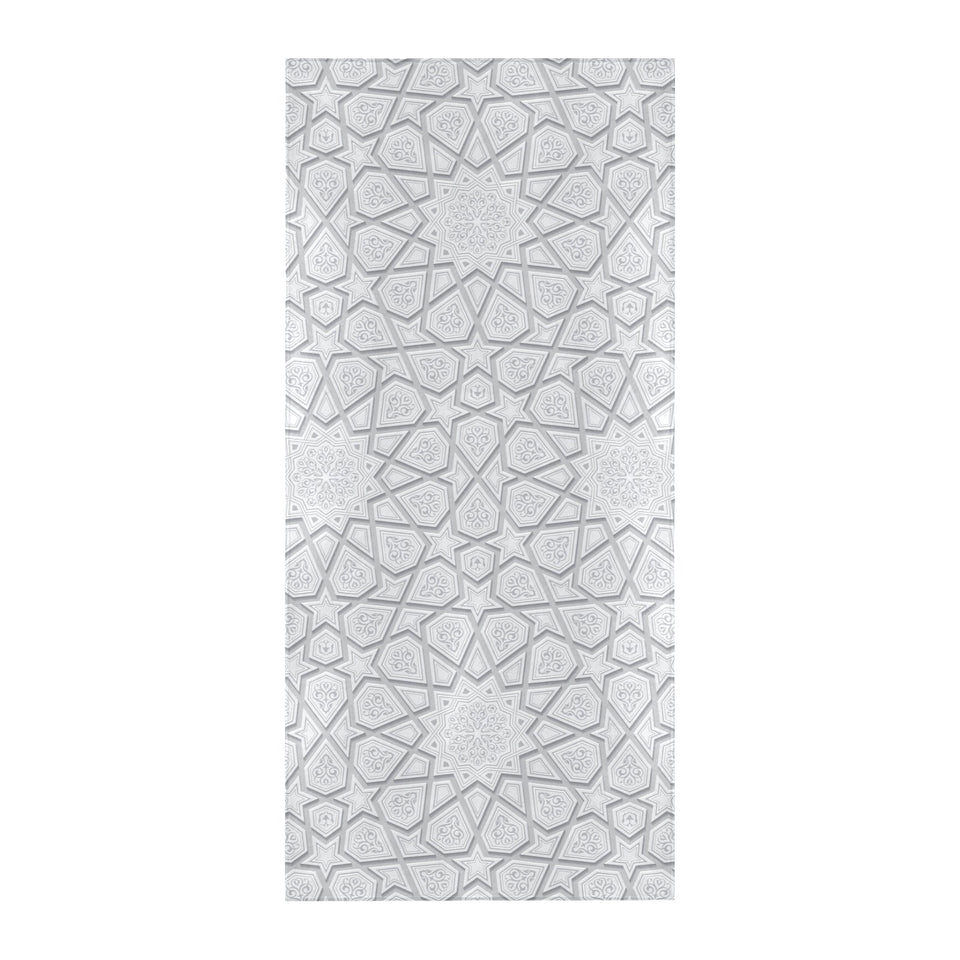 arabic star pattern Beach Towel