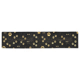 Dog Paws Pattern Print Design 05 Table Runner