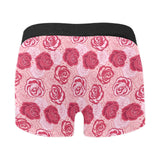 Rose Pattern Print Design 02 Men's All Over Print Boxer Briefs Men's Underwear