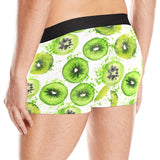 Watercolor kiwi pattern Men's All Over Print Boxer Briefs Men's Underwear