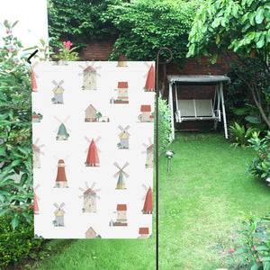 windmill design pattern House Flag Garden Flag