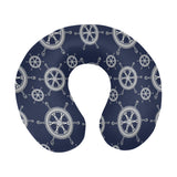 nautical steering wheel design pattern U-Shaped Travel Neck Pillow