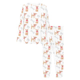 Chihuahua bone paw pattern Women's All Over Print Pajama Set