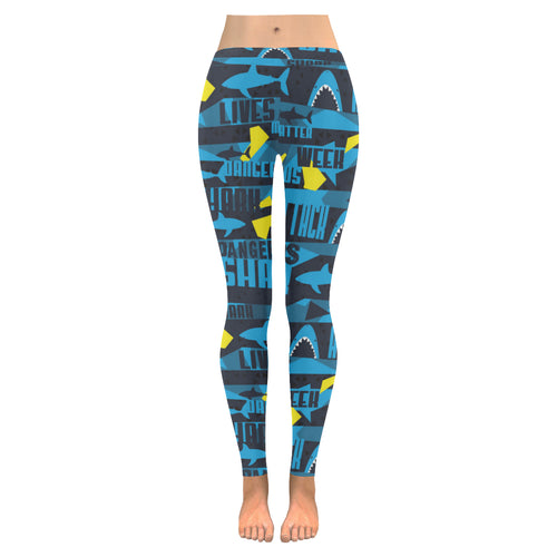 Shark dangerous Women's Legging Fulfilled In US