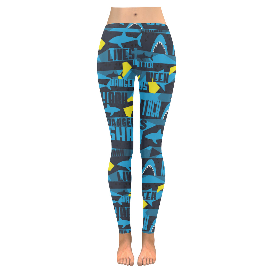 Shark dangerous Women's Legging Fulfilled In US