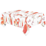 Watercolor fancy carp pattern Tablecloth