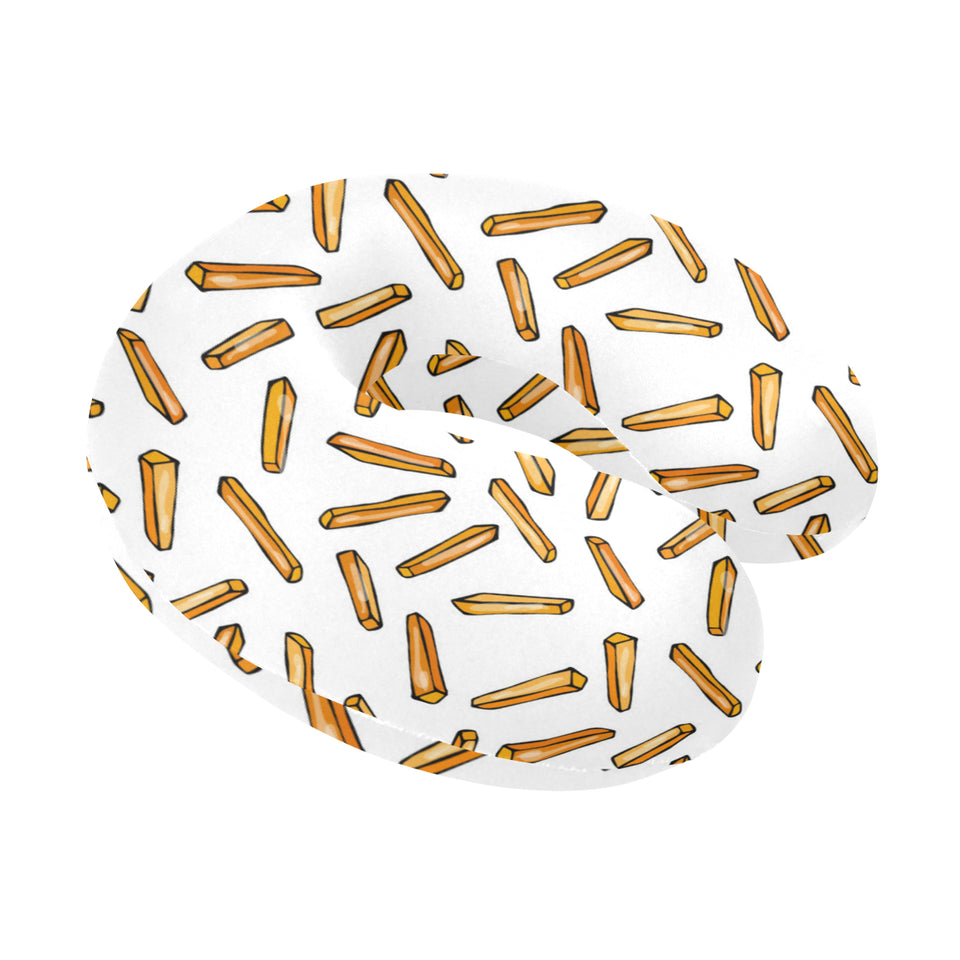 French fries potato pattern U-Shaped Travel Neck Pillow