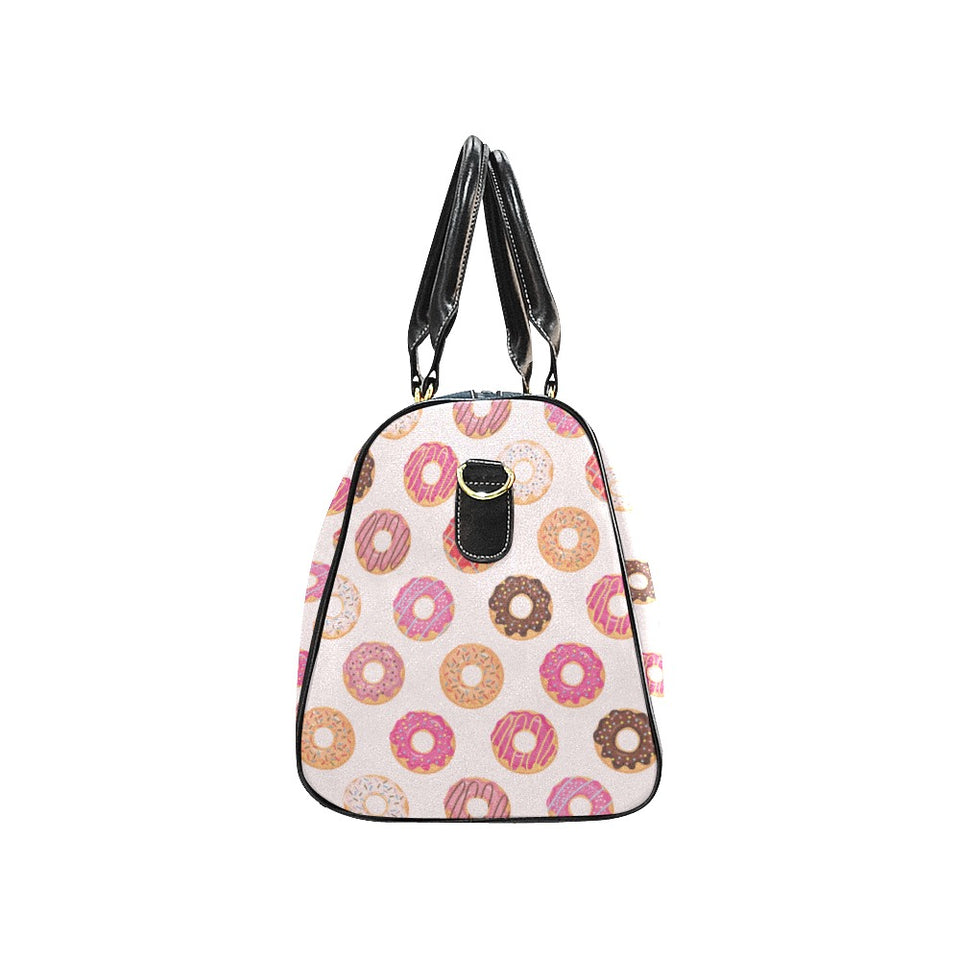 Colorful donut pattern Travel Bag
