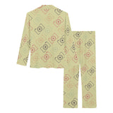 Camera Pattern Print Design 01 Women's Long Pajama Set