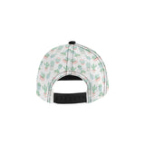 Pastel color cactus pattern All Over Print Snapback Cap