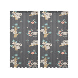 Cute koala pattern Gauze Curtain