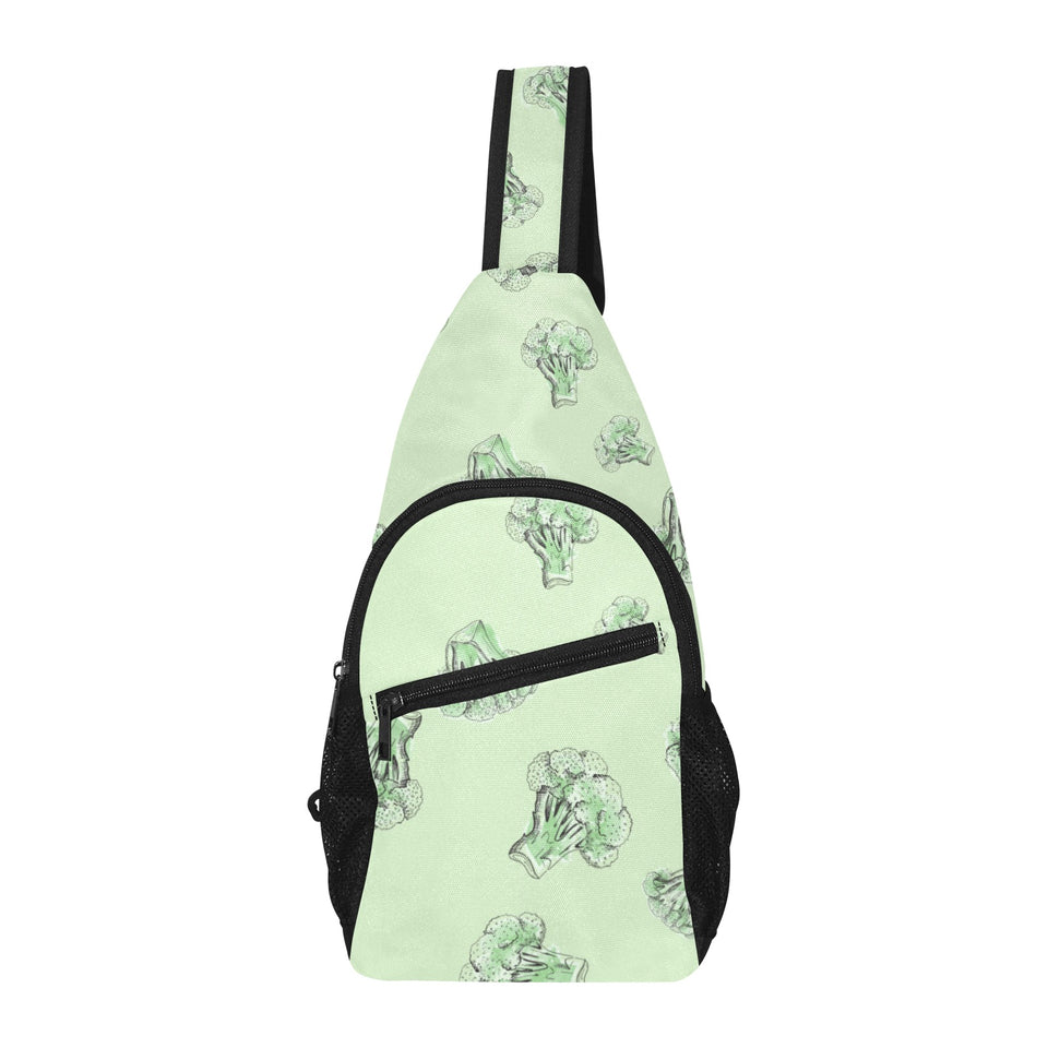 broccoli sketch pattern All Over Print Chest Bag