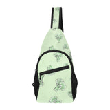 broccoli sketch pattern All Over Print Chest Bag