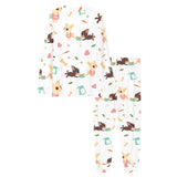 Cute Chihuahua puppie pattern Women's All Over Print Pajama Set