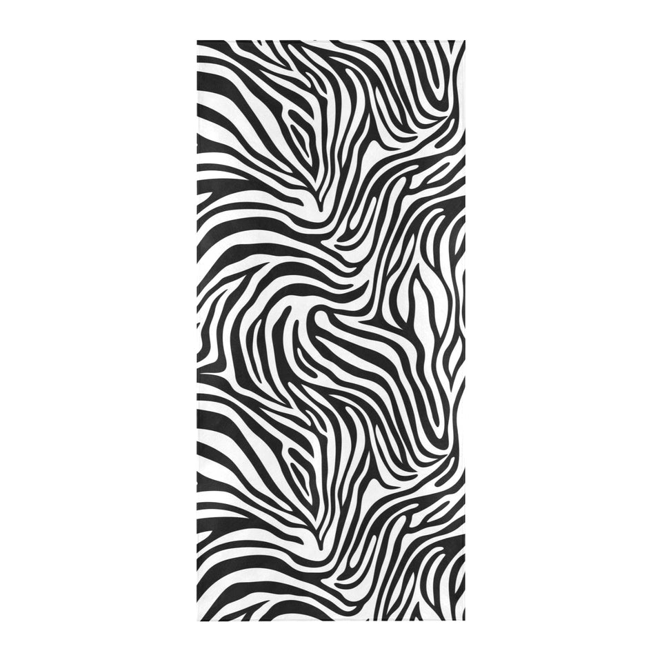 Zebra skin pattern Beach Towel