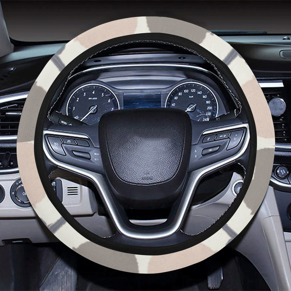 Llama Alpaca pattern Car Steering Wheel Cover