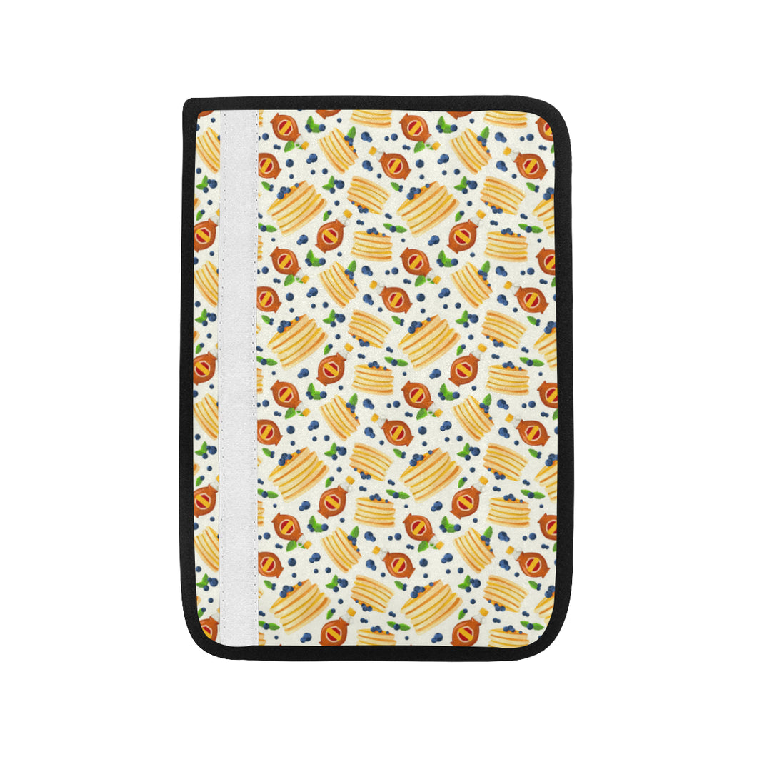 Pancake Pattern Print Design 02 Car Seat Belt Cover