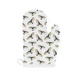 Eagle Pattern Print Design 03 Heat Resistant Oven Mitts
