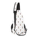 Greyhound Pattern Print Design 05 All Over Print Chest Bag