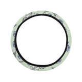 hand drawn blueberry pattern Car Steering Wheel Cover