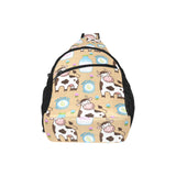 Cow bottle of milk pattern All Over Print Chest Bag