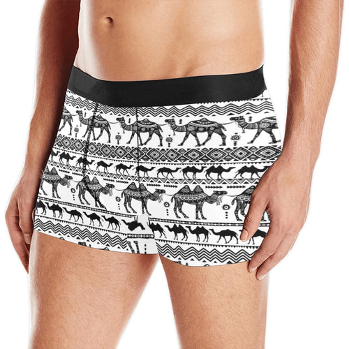 Camel polynesian tribal pattern Men's All Over Print Boxer Briefs Men's Underwear