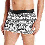 Camel polynesian tribal pattern Men's All Over Print Boxer Briefs Men's Underwear