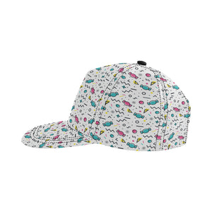 Candy design pattern All Over Print Snapback Cap