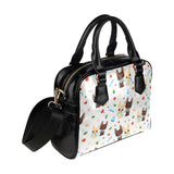 Cute Chihuahua dog pattern Shoulder Handbag