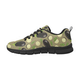 Eggplant Pattern Print Design 02 Men's Breathable Sneakers ( Model 055)