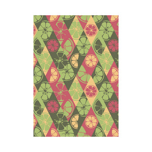 Cool Geometric lime pattern House Flag Garden Flag