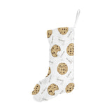 Sketch style cookie pattern Christmas Stocking