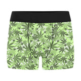 Canabis Marijuana Weed Pattern Print Design 01 Men's All Over Print Boxer Briefs Men's Underwear
