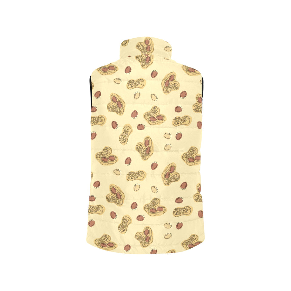 peanuts design pattern Women's Padded Vest