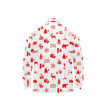 Canada Pattern Print Design 04 Men's Long Sleeve Polo Shirt