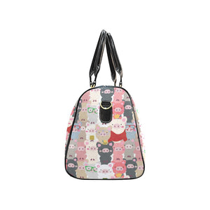 Pig Pattern Print Design 02 Travel Bag