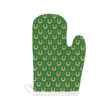 Horseshoes Pattern Print Design 05 Heat Resistant Oven Mitts